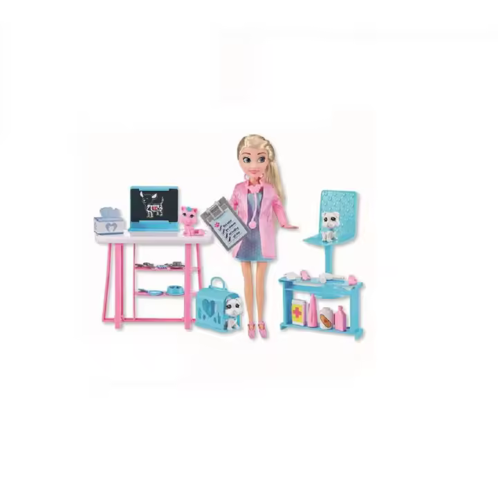 Muñeca Sparkle Veterinaria con clínica o Pastelera con cocina 26 cm - Modelos surtidos (Zuru MB15) - 1