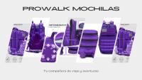 Mochila morada crossfit grande 45 litros táctica militar  para acampada y senderismo , sistema de correas molle para un ajuste de equipaje pudiendo estrechar la bolsa de viaje según tus necesidades, varias divisiones en el interior - details 1