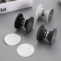 Nuevos Tapones De Puerta De Silicona 2024 Con Acero Inoxidable Magnético No Necesita Perforación Soporte De Puerta Pared Montado Herramienta De Muebles - details 2