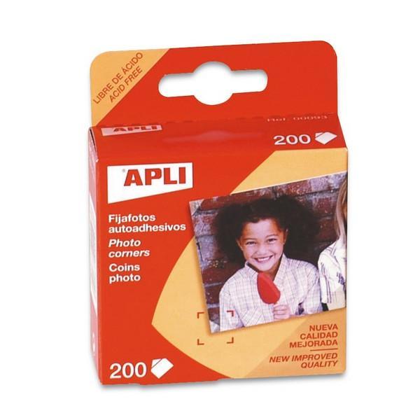 Caja Fijafotos Autoadhesivos     200 U. APLI P0A00093