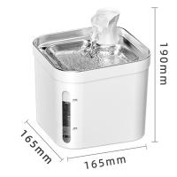 Fuente De Agua Automática Para Gatos En Acero Inoxidable Con Bomba De Agua Silenciosa Dispensador De Agua Para Gatos Seguro De Grado Alimenticio - details 6