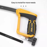 Marco De Soga De 12 Pulgadas Con Dos Ángulos De Corte (45°/90°) Para Metal Madera Árbol PVC Carne Corte Fino Multifuncional De Acero De Carbono - details 10