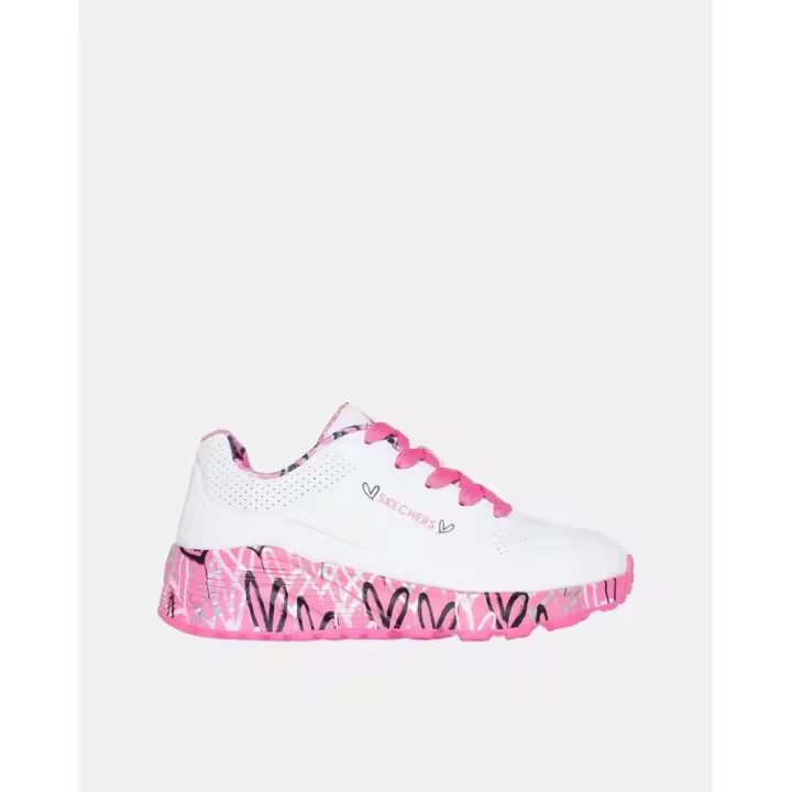 SKECHERS 314976L X GOLDCROWN UNO LITE LOVELY LUV Zapatillas Infantil Blanco - 1