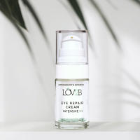 LOV2B Contorno de Ojos Reparación Intensiva.  Reduce bolsas y ojeras - Reafirma y Regenera - Redensifica la piel del contorno - Elaborado con Factores de Crecimiento (EGF), Péptidos Biomiméticos, Antioxidantes de acción total, Bioretinol y Agebiótico. - details 1