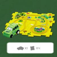 Juego De Rompecabezas Con Vagón De Ferrocarril DIY Interacción Padres-Hijos Juego Educativo Para Niños Edad Recomendada 0-12 Años Material Plástico - details 14