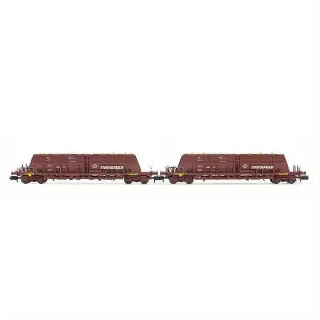 Set de tolvas Faoos "Transfesa". RENFE. - 1