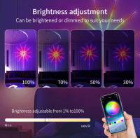 Tira De Luces LED Coloridas De 30LED/M Control Remoto Bluetooth APP 5V USB Para Ambiente Musical Y Decoración De Paisaje - details 2