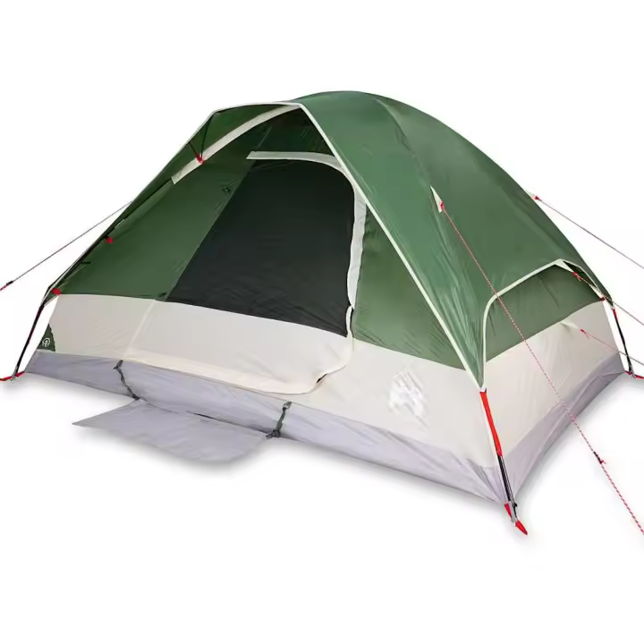 vidaXL Tienda de campaña iglú 4 personas tela opaca impermeable Color Blanco,  Azul,  Gris y naranja y mas - 1