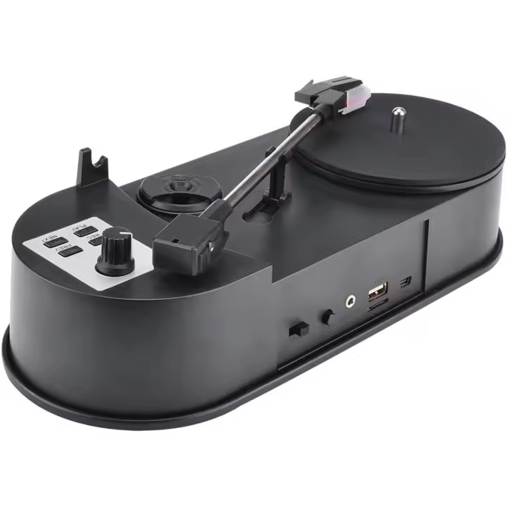 Mini Tocadiscos de Vinilo GramóFono RotacióN Directa U MP3 Velocidad Dual 33 - 1