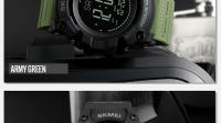 Reloj Deportivo Para Hombre Skmei 1358 Con Altimetro Y Compasso Resistente Al Agua Pantalla Digital Medidor De Presión Y Temperatura Reloj De Pulsera Adecuado Para Actividades Al Aire Libre - details 28