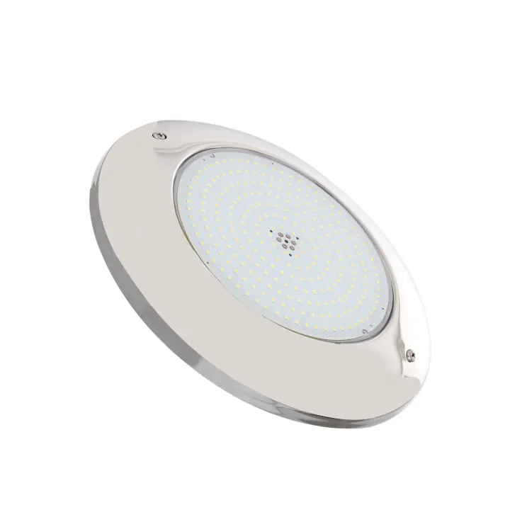LEDKIA LIGHTING - Foco Piscina Superficie LED Sumergible | 12V DC | Acero Inoxidable IP68 | 20W | 6000K Blanco Frío | 2000 lm | Durabilidad 40,000 Horas | Multicolor - 1
