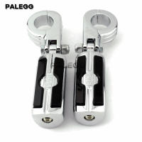 Montura De Pies Para Motocicleta 1 1/2" 1 1/4" Cromo Guardia Del Motor Barra De Choque Universal Para Harley Indian - details 0