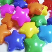 Pelotas Infantiles Multicolor Sin BPA para Piscina y Parque, Pack 50/100/200 Unidades, Bolas con Forma de Estrella para Niños y Bebés – Azul, Verde, Amarillo, Rosa, Rojo, Lila, Naranja - details 0