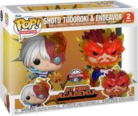 Funko Pop Pack Endeavor y Todoroki My Hero Academia Exclusivo set Boku no Hero - details 2