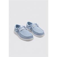 Hey Dude WALLY STRETCH SOX Zapatos Planos Hombre Azul - details 0