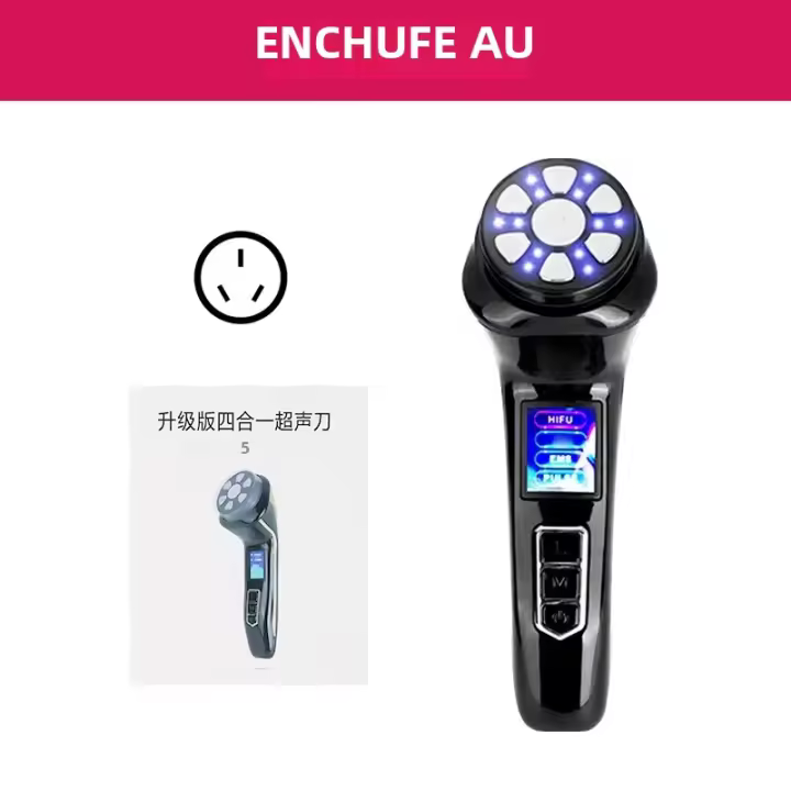Mini HIFU Ultrasonido EMS Corriente Micro Masajeador De Belleza Multifuncional Elevación Facial Antiarrugas Cuidado De La Piel - 1