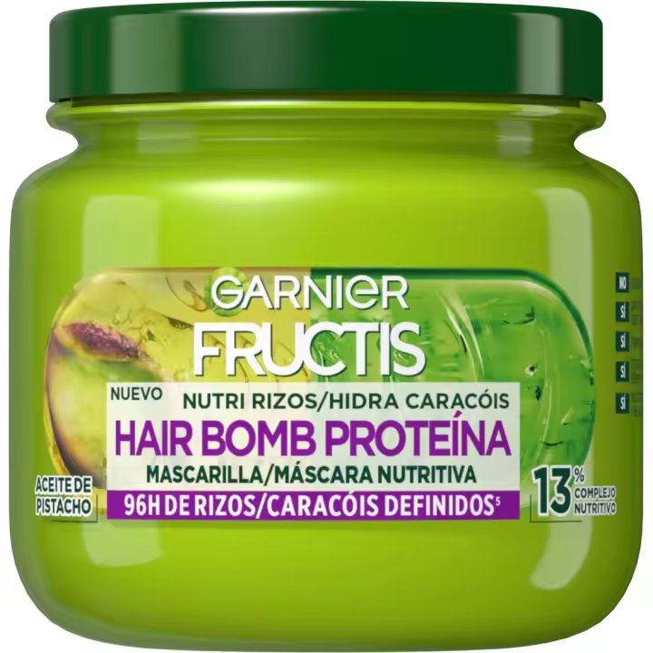 GARNIER | Fructis Nutri Rizos Contouring Champú, acondicionador, mascarilla y/o tratamiento Pelo Rizado u Ondulado - 1