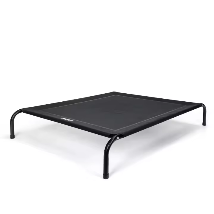 Nobleza - Cama Elevada Perro Pequeño, Cama Refrescante Perro, Cama de Mascotas Transpirable para Exterior Interior Jardín Terraza, Cama Perro Robusto Lavable, Negro - 1