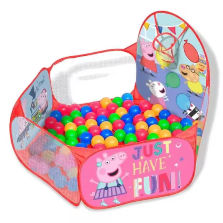 Canasta y Piscina de bolas de Peppa Pig Peppa Pig - 1