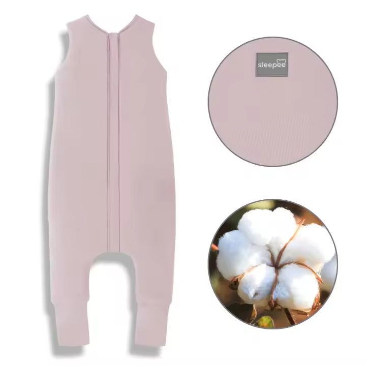 Melange Sacos de dormir con piernas T-M jersey algodón Sleepee - 1