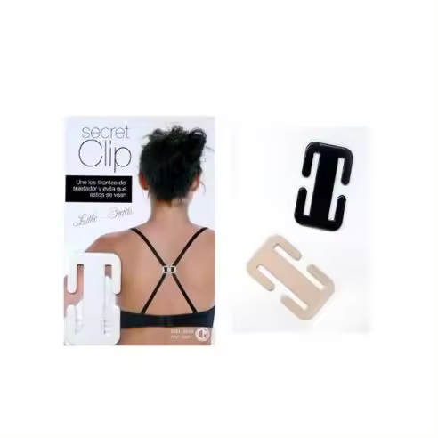 Creaciones Mariola Pack 3 Enganches Metálicos Secret Clip - Unión Tirantes Sujetadores - 1