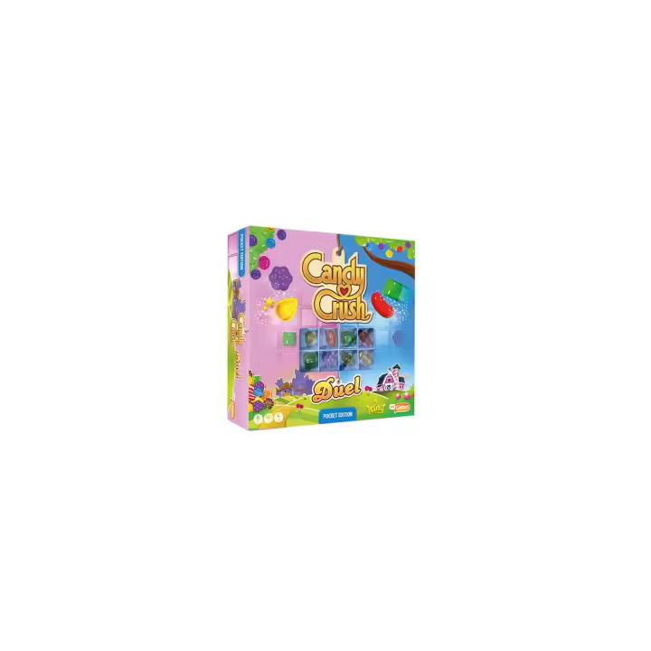 2Tomatoes Games | Candy Crush Duel Pocket | Juego de Mesa Creativo con Tablero | Consigue Más Puntos que Tus Rivales | 2 Jugadores | Idioma: Español, Catalán y Frances | Temática: Comidas Retro | Duración Partida: 15-30min | Edad Mínima: 8 años - 1