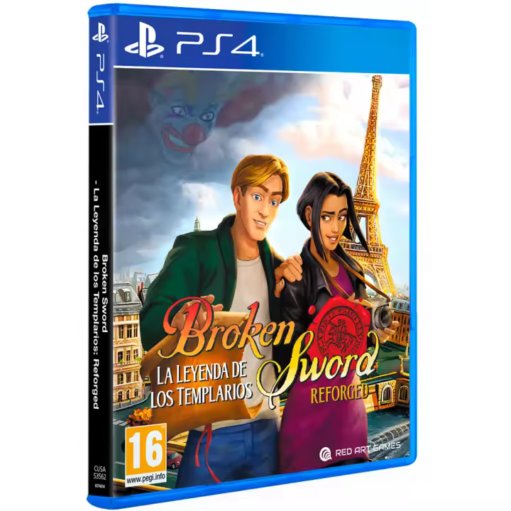 BROKEN SWORD LA LEYENDA DE LOS TEMPLARIOS REFORGED PS4 - Nuevo a estrenar - PAL España - Meridiem Games - PREVENTA - Lanzamiento 25/07/2025 - 1