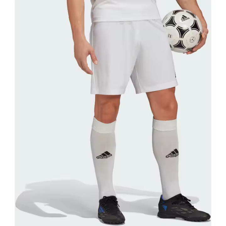 Adidas Pantalón Corto Deportivo Entrada 22 para Hombre, con secado rápido AeroReady, Blanco y Negro - 1