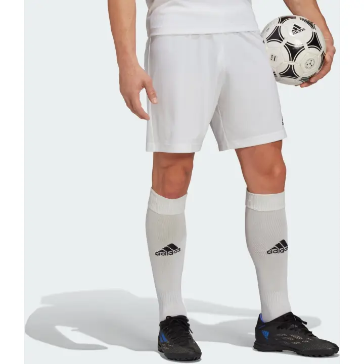 Adidas Pantalón Corto Deportivo Entrada 22 para Hombre, con secado rápido AeroReady, Blanco y Negro - 1
