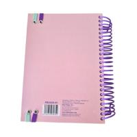 Agenda Escolar A5 2024/2025, A5, Anillas, Con Pegatinas, Separador, Paginas Horarios, Entregas, Tapa Color Rosa, Kiglam - details 1