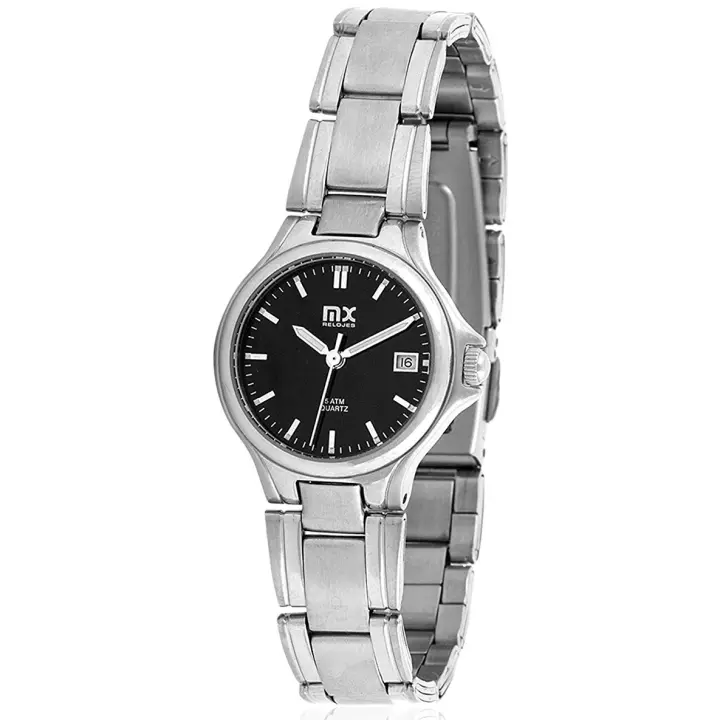Mx-onda Mx-93251  Reloj Para Para Mujer Color Negro - 1