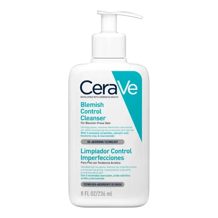CeraVe Limpiador Control Imperfecciones 236 ml - 1
