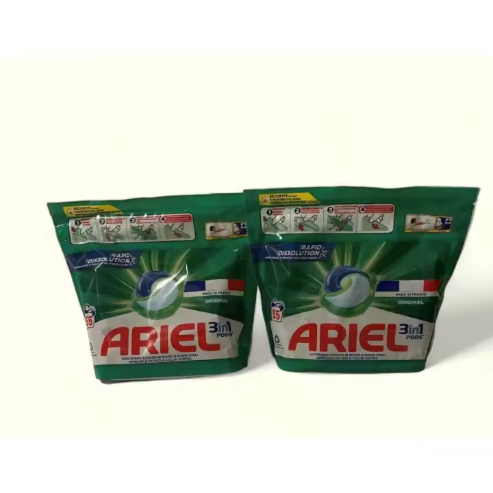 Ariel Detergent Professional All-in-1 Pods Color, color detergete, 110 LAVADOS (2x 55) Ariel Detergente Professional All-in-1 Pods Color, color detergente, 110 LAVADOS (2x 55WL) - 1