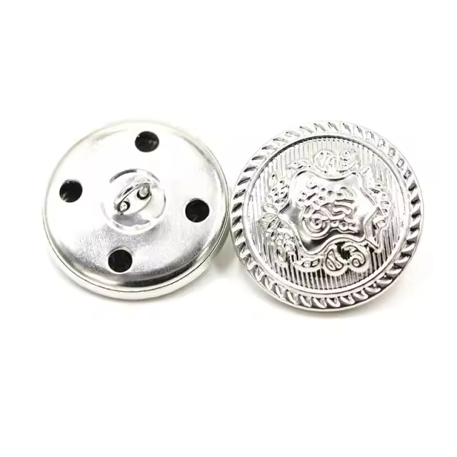 50piezas 15-25mm Meetee Hebilla De Metal Hebilla De Abrigo Hebilla De Cobre Hueco Vintage Hebilla Decorativa De Ropa Accesorios - 1