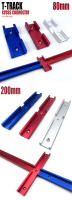 Conector Cruzado Universal Para Torno De Madera T-Track 80mm 200mm Forma Cruzada Rojo Azul Plateado Parte De Intersección - details 0