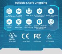 AWESAFE EV Cargador Tipo 2 Vehículo Eléctrico Wallbox 3.5KW 1phase 16A 4meters Schuko Cargador Portátil Caja EVSE Controlador de Carga - details 4