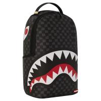 Mochila Sprayground Drip Check Shark - details 1