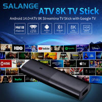 Smart TV Stick Salange M98 Y10 Android 14 ATV Allwinner H618 Con WIFI Dual 2.4G/5G Airplay Preinstalado APP Control Remoto Incluido - details 0