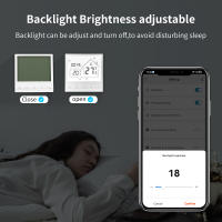Termostato Inteligente WiFi Tuya Para Calefacción Eléctrica Y Agua/Gas Compatible Con Alexa Y Google Home Controlador Digital De Temperatura - details 5