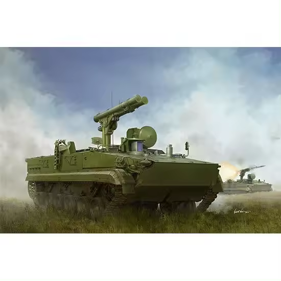 TROMPETER 09551 RUSSIAN 9P157-2 KHRIZANTEMA-S ANTI TANK SYSTEM 1/35 - 1