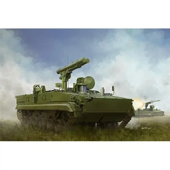 TROMPETER 09551 RUSSIAN 9P157-2 KHRIZANTEMA-S ANTI TANK SYSTEM 1/35 - 1