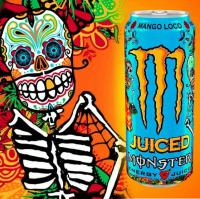 Monster Energy Nacional MANGO LOCO JUICE 500ML bebida energeticas caja 24 unidades - details 1