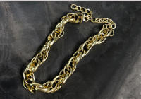 Collar Gótico Punk Exagerado De Cadena Gruesa Para Mujer Joyería De Noche Club Estilo Metal Fuerte Adorno Feminino - details 16