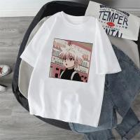 Camiseta Anime Hunter X Hunter Manga Japonés Hisoka Killua Zoldyck Kawaii Divertida Manga Corta Estilo Casual Para Mujeres - details 4