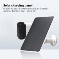 Panel Solar 3W 6V Tipo-C Para Cargador De Cámara De Seguridad Portabellows Dispositivos Electrónicos Pequeños Exteriores - details 1