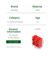 Wange 77Pcs Bloques Compatible Con 22885 Piezas De Construcción Para Niños Accesorios De Color MOC Bloque De Asamblea DIY Unisex - details 3