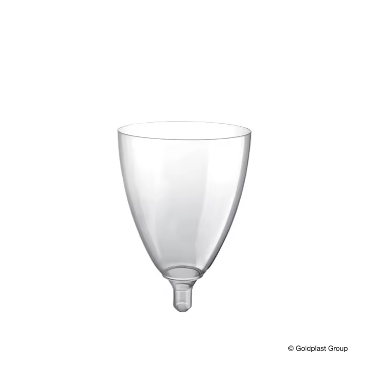 Oro Plast Vidrio Agua Vino Transparente 180 Cc 20 Pz - 1