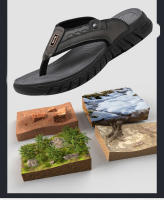 Zapatillas Casuales Para Hombre Verano Outdoor Tobilleras Abiertas Zapatos De Playa Comodidad Suave Suela No Eslipantes Transpirables Sandalias De Vacaciones Interno Moda - details 7