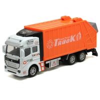 Camión De Basura 1:32 Juguete Educativo Para Niños Regalo De Cumpleaños Coche De Basura Metal Escala 1:32 Sin Batería Incluida - details 8