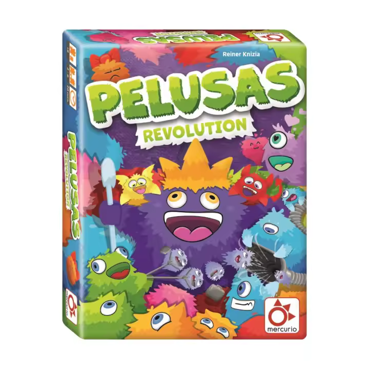 Juego Pelusas Revolution. Nueva versión de nuestras pelusas. 9,5x12,5x2,5 xm (Mercurio M0021) - 1